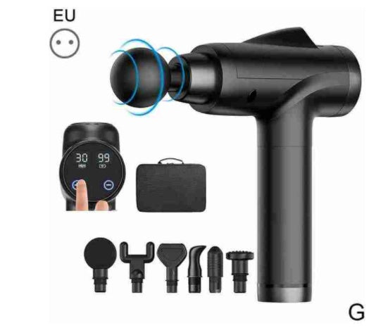 LCD Massage Gun for Pickleball Recovery