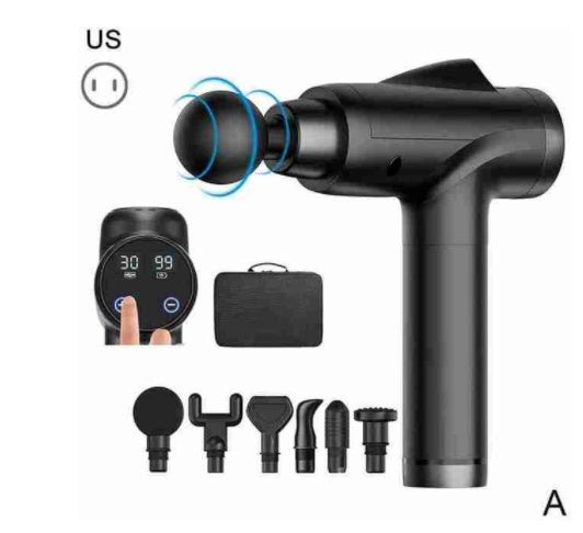 LCD Massage Gun for Pickleball Recovery