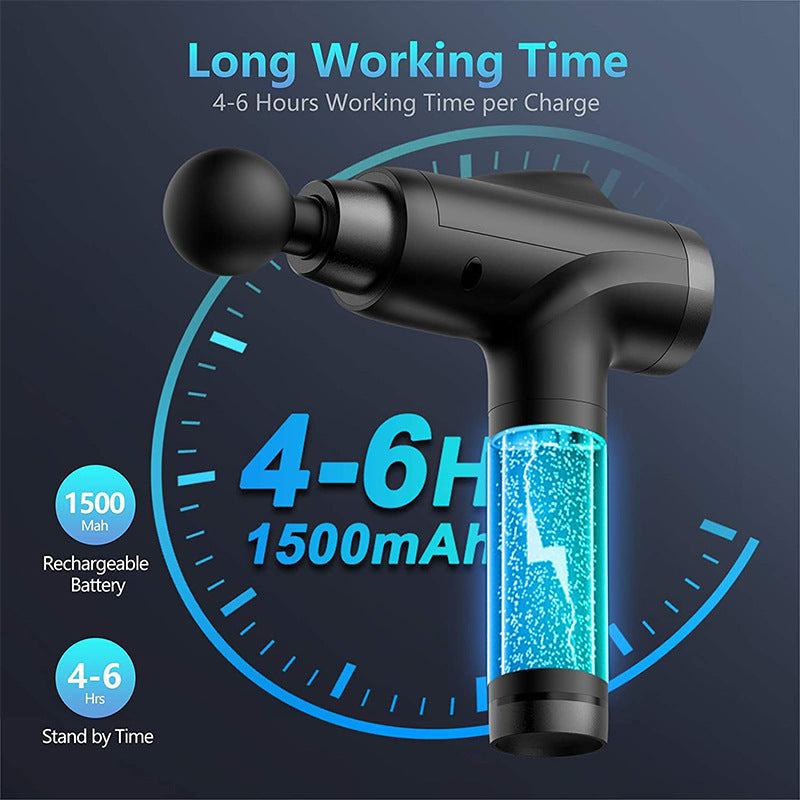 LCD Massage Gun for Pickleball Recovery