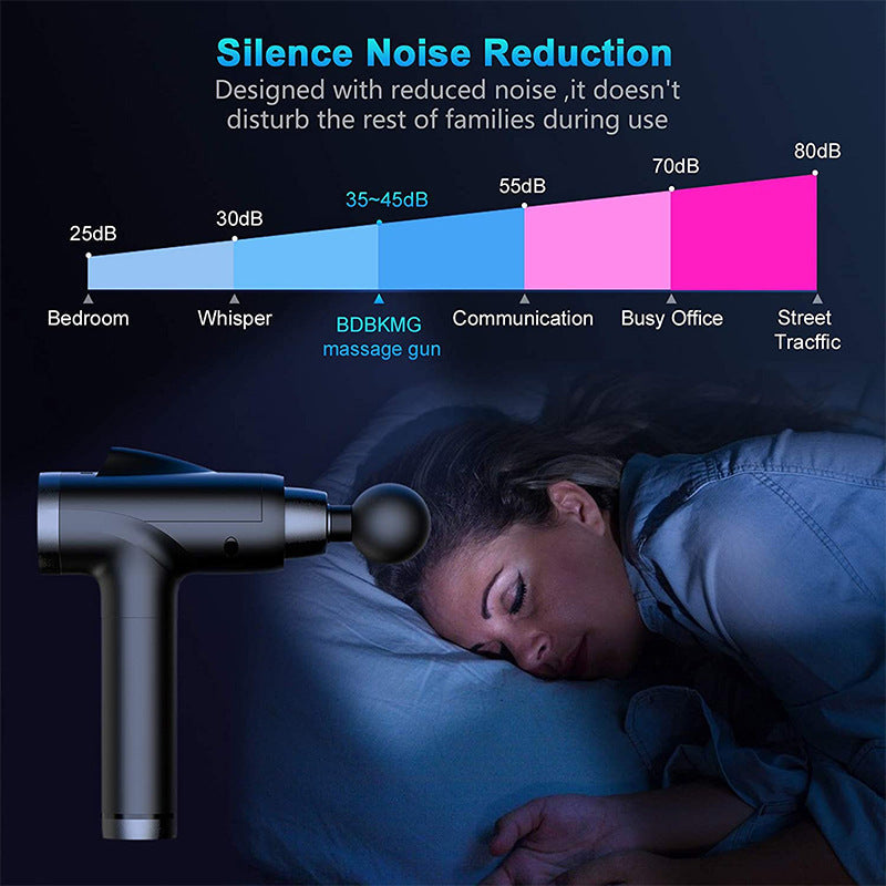 LCD Massage Gun for Pickleball Recovery